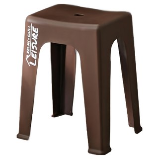 KEYWAY 聯府 想生活止滑椅 47cm, 咖啡色, 1個