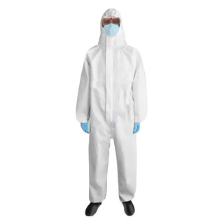 啟華工業 專業連身防護衣三件組, 1組, 白色