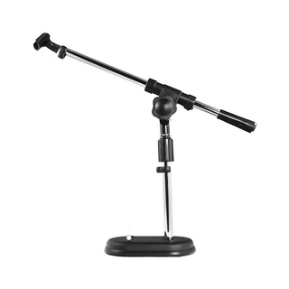 KingRosa 桌上型直斜兩用麥克風架, 穩固支撐, 多場合適用, 台灣製造, 46 x 18 x 49cm, 1組