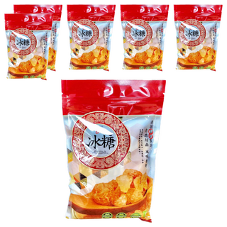 珍田生機 古早味冰糖，天然古法工序，蔗香濃郁，百搭口味, 400g, 6包