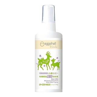 小鹿山丘 雙效防蚊液 迷迭香 有機精油 驅趕小黑蚊 溫和天然成分 孩童適用, 120g, 1瓶