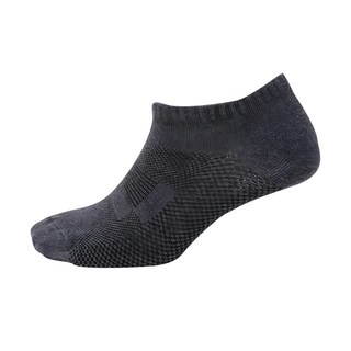 D&G HEALTH 抗菌除臭透氣踝襪 D395 男女適用 深麻灰, 22~26cm