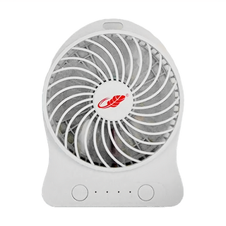 共田 便攜式充電風扇, F95S, 白色