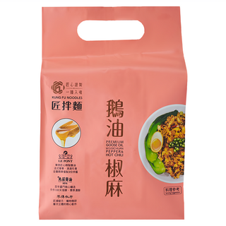 大拙匠人 匠拌麵 鵝油椒麻 搭配180天釀造醬油, 3包