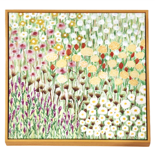 春天氣息 木框 NS 春天風景 PS環保樹脂框+油畫布+木內框