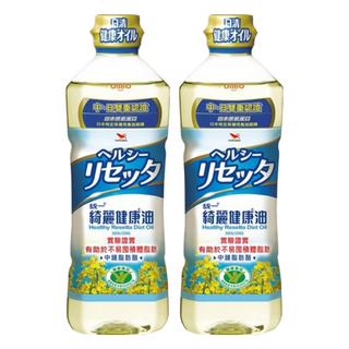 統一 綺麗健康油, 料理不易產生油煙, 台日健康認證油, 不易形成體脂肪, 煎煮炒炸一瓶搞定, 652ml, 2瓶