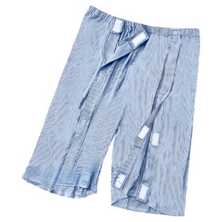 感恩使者 臥床全開式魔鬼氈五分褲春夏款-高彈力不緊繃, XXL, 1件