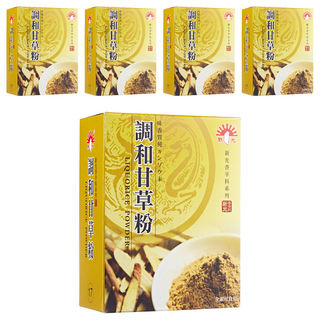 新光洋菜 調和甘草粉 味香質純 料理用 全素可用, 600g, 5盒