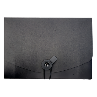 KING JIM 紙質大開口收納盒 A5 黑色