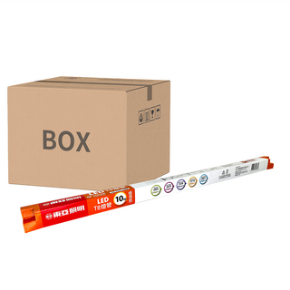 TOA 東亞照明 LED T8燈管, 10W, 2尺, 長58cm 直徑2.6cm, 燈泡色 3000K, 20支