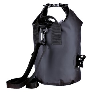 NITECORE 奈特科爾 強悍戶外防水包 WDB05 5L 大容量 輕量收納 尼龍 單肩 斜挎包, 黑色