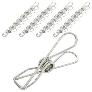 不鏽鋼曬衣夾 30個, 1組