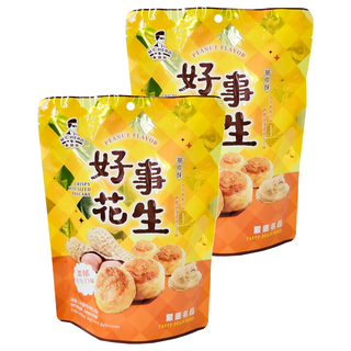英雄哥 好事花生脆皮酥 口感酥脆, 108g, 2包