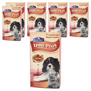 BLUE BAY 倍力 滴補肝精口服液, 高單位活性鐵質, 肝精, 維生素群, 恢復期營養補充, 綜合營養補給, 29.6ml, 6瓶