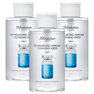 JMsolution 肌司研 H9玻尿酸溫和卸妝水, 500ml, 3瓶