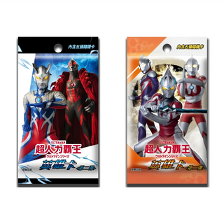 ultraman 超人力霸王英雄卡第二彈, 內含五張隨機卡片, 角色扮演卡牌遊戲, 1入