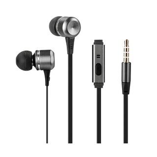 Kinyo 入耳式耳機麥克風, IPEM-605, 黑色