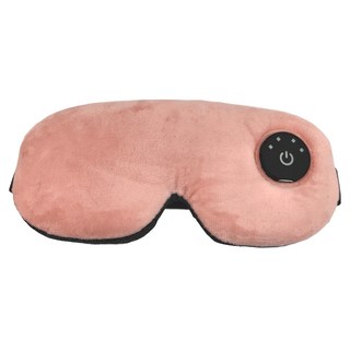 無線調溫熱敷眼罩，三段可調溫度 45°C-50°C, 50°C-55°C, 55°C-60°C, 粉兔, PSC-915