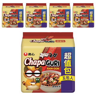 NONGSHIM 農心 浣熊炸醬烏龍麵 140g, 25包