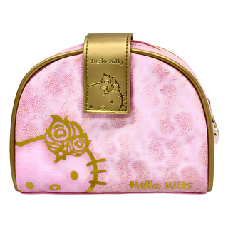 Hello Kitty 凱蒂貓 孔雀化妝包