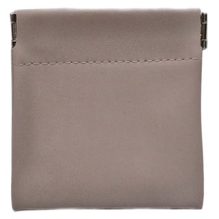 葉子小舖 彈片收納袋零錢包 Set 10 PU皮, 8 x 8cm, 灰色