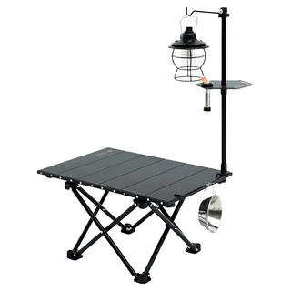 JIA GUANN Mini Table 迷你桌 JG-MT01 鋁板/鋁管/塑膠組件 台灣產, 54 x 38 x 30cm, 54cm, 午夜黑(Black))