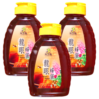 尋蜜趣 龍眼蜂蜜 嘗鮮瓶 380g x 3瓶 (天然蜂蜜、龍眼花蜜、無添加)