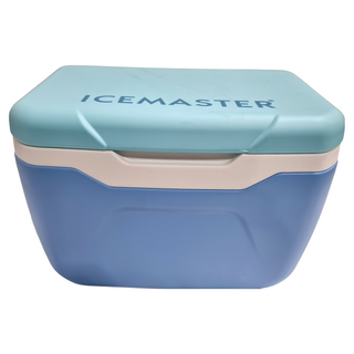ICEMASTER 戶外便攜手提冷暖雙用冰箱 釣魚箱 5.5L 長效保鮮 保冷24小時 保溫1-2小時, 川澤藍