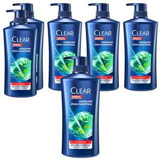 Clear 清揚 男士止癢控油洗髮精 650ml, 6瓶