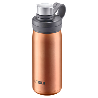 TIGER 虎牌 抗菌加工 碳酸飲保冷瓶 真空保溫瓶, 古銅橘, 500ml, 1個