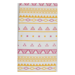 KOKUBO 小久保 廚房紗布巾, 棉100%, 大尺寸設計, 民族風圖案, 34 x 34cm, 1條