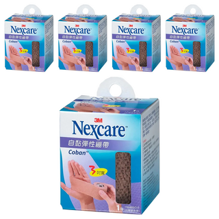 3M Nexcare 自黏彈性繃帶 3吋, 5盒