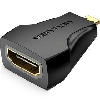 Vention Micro HDMI 轉 HDMI 轉換器 公對母 轉接頭 AITB0, 1個