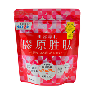 enge 鷹記維他 膠原胜肽 90,000mg, 含維生素C, 120g, 1包
