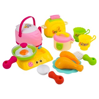 ZHUN DA 廚房美食料理家家酒模型17件組 1002, 1組, 顏色隨機