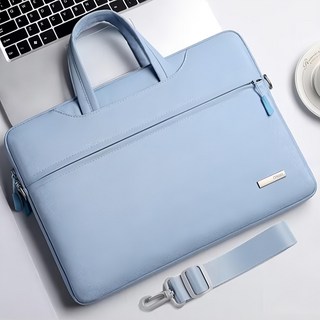電腦包, 14~15吋(38 x 28cm), 天空藍, 1個