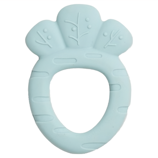 奇哥 比得兔矽膠固齒器 蘿蔔款, 單件, 藍色, 1個