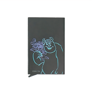 Disney 迪士尼 返校日自動金屬名片盒 尺寸9.5*6.2cm, 9.5 x 6.2cm, 毛怪阿布, 1個