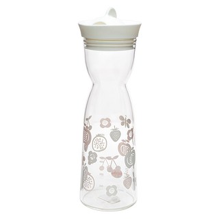 HARIO 好璃奧 熱感應變色冷水壺 白蓋, 1個, 1L, 白色