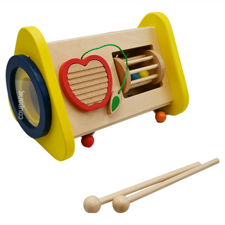 Ed.Inter 森林音樂會 木製樂器玩具 訓練專注力與協調力, 1550g, 1組