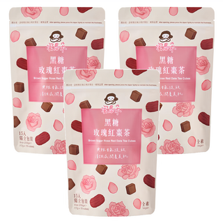 Medolly 蜜思朵 黑糖玫瑰紅棗茶 17g, 15包, 3袋