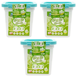 TAMURA 熊貓香氛洗衣膠囊 小蒼蘭 (綠色) Set 25顆, 8倍濃縮, 洗淨除臭, 柔軟護衣, 芳香留味, 3盒