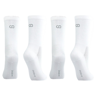 FOOTER RIDE MORE 自行車襪/追風襪/除臭襪 ZH159 全薄款 2雙 白色 XL(26~29cm)