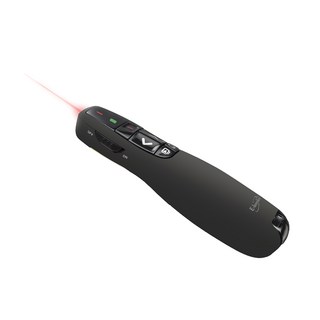 E-books E3 專業級翻頁雷射無線簡報筆, 200m 紅光雷射, 電量指示燈, 人體工學, 黑色, 1個