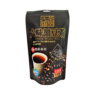 AWAStea 阿華師 六味黑豆茶 6種健康素材, 15g, 12入, 1袋