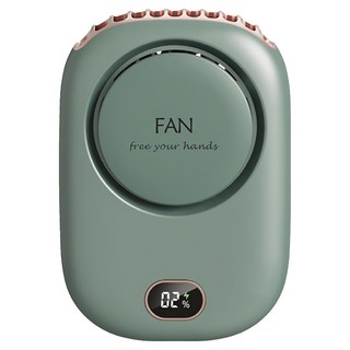 掛頸小風扇, 綠色, DQ203