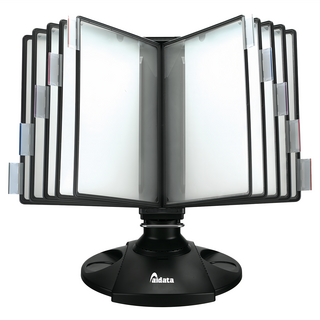 AIDATA 愛得他 360°旋轉式直立目錄翻閱架, 台灣製造, 文具收納, FDS008, 1個