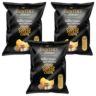 HUNTER'S gourmet 手工洋芋片 白松露&牛肝菌味 125g, 3包