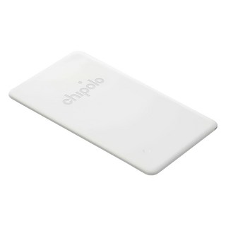 Chipolo Card Point Android 專用版 8.7g 白色 物品追蹤器 錢包防丟器, 1個