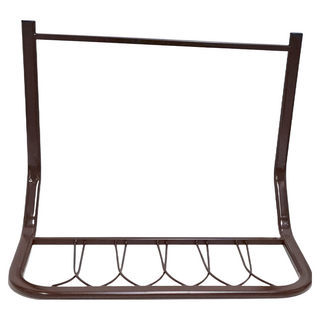 HomeMax 床邊護欄, 深棕色, 40公分高, 穩固安全, 適用多種床型